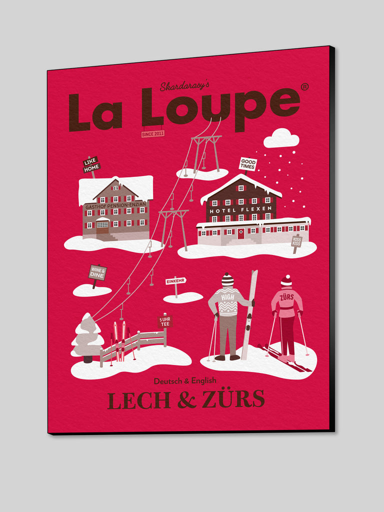 Poster La Loupe Lech Zürs No. 18